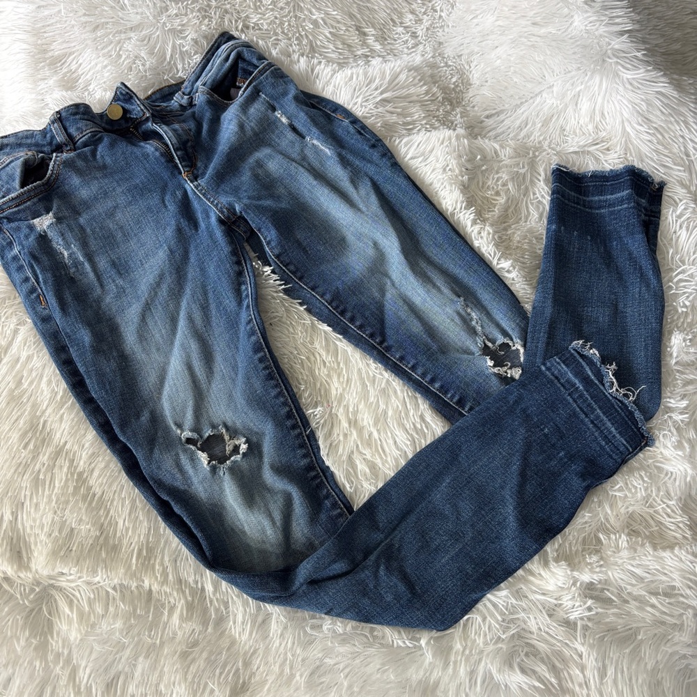 RESELLER BUNDLE: 6 pairs of denim jeans various sizes MADEWELL, Anthro, FP - Picture 2 of 8